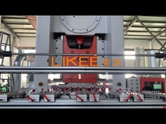 미국 시장 완전 자동 알루미늄 엽 식품 용기 제조 기계 LK-T80