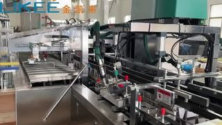 판지 상자 패킹을 위한 고속 자동적인 알루미늄 호일 목록 넣는 기계