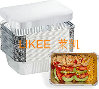 주문 가열되기 위한 3003이지 알루미늄 호일 식료품 용기는 식품 향료를 보호합니다 online manufacture