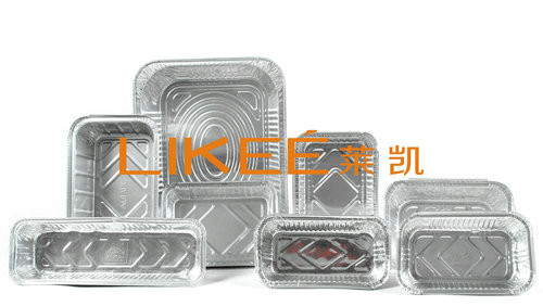 주문 구김 벽 버릴 수 있는 알루미늄 포일 식료품 용기 침해 반대자 online manufacture