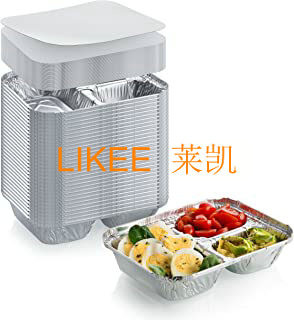 주문 가는 구김 벽 알루미늄 호일 용기 최저 / 고온저항 online manufacture