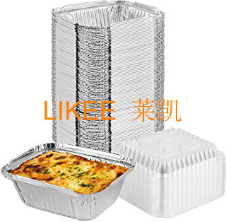 주문 주름 벽 H24 알루미늄 호일 팬 (호텔 레스토랑 음식 보관용) online manufacture