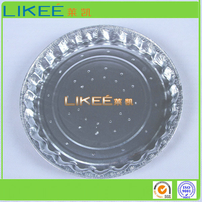 주문 음식 알루미늄 트레이를 위한 주문 제작된 로고 라운드 알루미늄 박막 용기 online manufacture