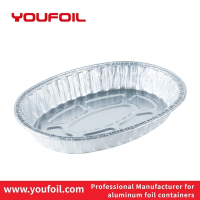 주문 Microwavable 처분할 수 있는 알루미늄 호일 음식 쟁반 비독성 음식 저장 online manufacture