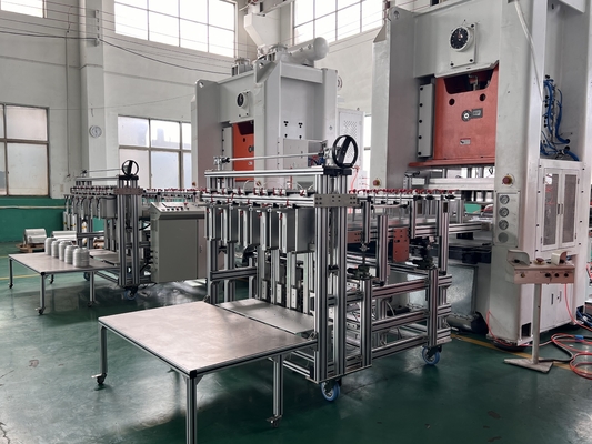 주문 기계 시멘스에 모터를 만드는 버릴 수 있는 5 카이비티에스 알루미늄 포일 컵 online manufacture