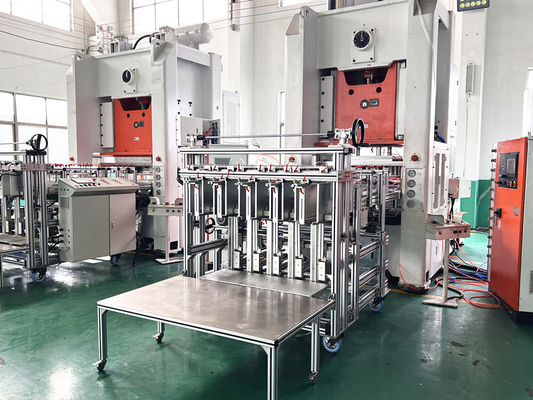 주문 12000 pcs/H 알루미늄 컨테이너 제조기 online manufacture