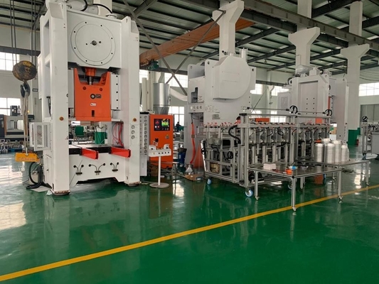 주문 일회용 알루미늄 엽 컨테이너 캔 제조 기계 35-68 스트로크 / 분 online manufacture