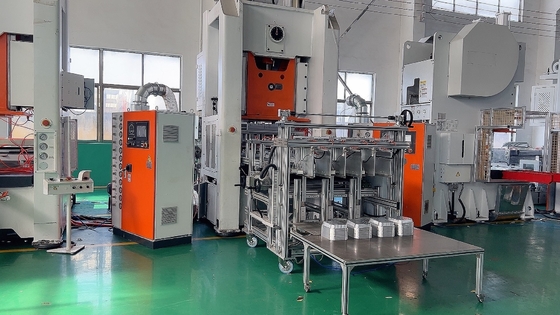 주문 26KW 기계 전원 원자 알루미늄 엽 컨테이너 만드는 기계 1-5 구멍 online manufacture