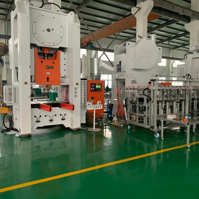 주문 완전 자동 알루미늄 엽 식품 컨테이너 만드는 기계 4 구멍 online manufacture