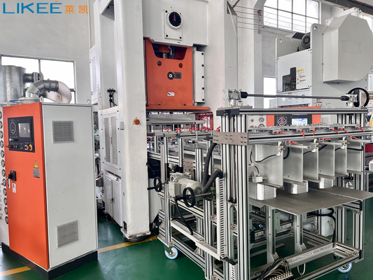 주문 7*6.5*3.8미터 육상 알루미늄 엽판 팝아웃 기계 고압 80TON online manufacture