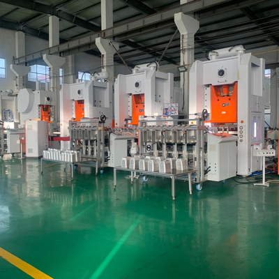 주문 미쓰비시 인버터 고속 알루미늄 식품 저장 컨테이너 제조 기계 online manufacture