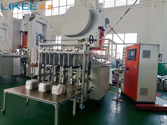 주문 CE 인증 C 프레임 알루미늄 엽 컨테이너 생산 라인 online manufacture