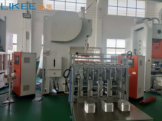 주문 기계를 만드는 3가지 방법 63Ton Mitsubishi 상표 PLC 알루미늄 호일 음식 콘테이너 online manufacture