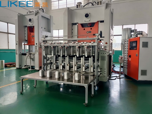 주문 6 구멍 380v 50Hz 은 알루미늄 엽판 제작 기계 online manufacture