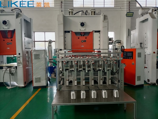 주문 정밀 미쓰비시 PLC 제어 시스템 SIEMENS 모터 알루미늄 엽 컨테이너 제조 기계 online manufacture