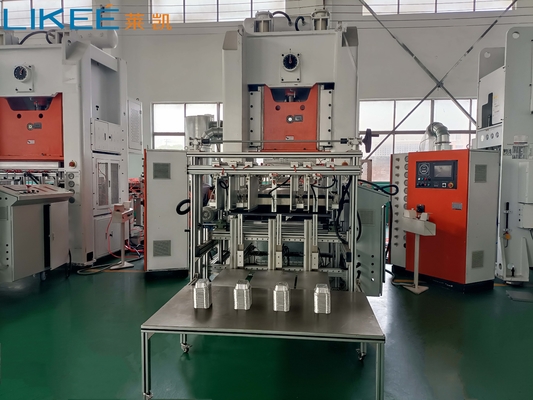 주문 완전히 자동 80Ton 알루미늄은 쉽게 컨테이너 생산 라인 작동을 좌절시킵니다 online manufacture