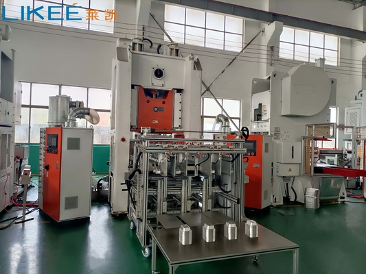 주문 시멘스 모터 H 프레임 12000 pcs/h 출력 알루미늄 엽 컨테이너 생산 라인 LK-T80 online manufacture