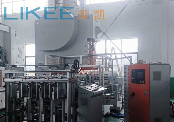 주문 18.5KW 3-4 홀리 솔레노이드 밸브 알루미늄 엽 컨테이너 생산 라인 12000 pcs / 시간 용량 online manufacture