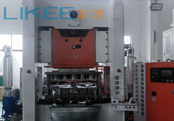 주문 일회용 알루미늄 엽 식품 컨테이너 기계 3단계 35~68 스트로크 / 분 online manufacture