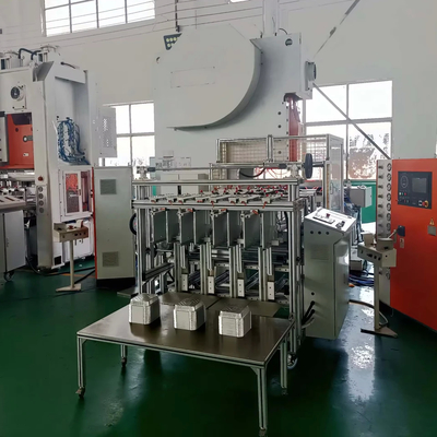 주문 H 프레임 19.8 KW 알루미늄 필름 트레이 만드는 기계 흰색과 주황색 몸체 online manufacture