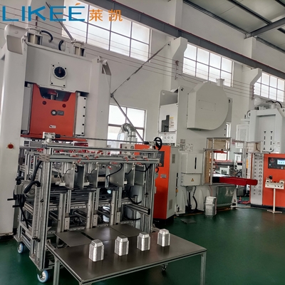 주문 26KW 설치 전력 PLC 제어 시스템으로 알루미늄 엽지 팝 아웃 기계 online manufacture