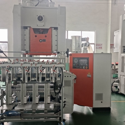 주문 완전 자동 시멘스 모터 알루미늄 엽 컨테이너 제조 기계 12000/H 용량 online manufacture
