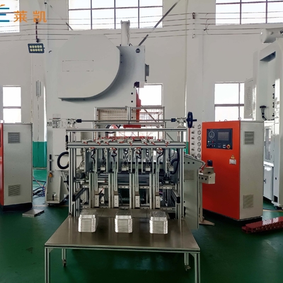 주문 시멘스 모터 고속 3 홀리 알루미늄 엽 컨테이너 제조 기계 online manufacture