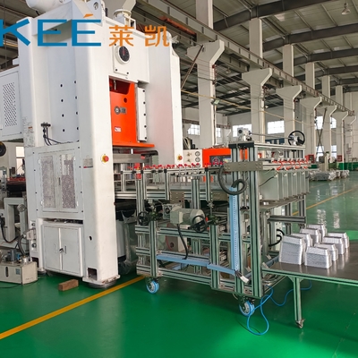 주문 알루미늄 포일 식품 컨테이너 시멘스 모터스 H형 제조 기계 용량 4개 online manufacture