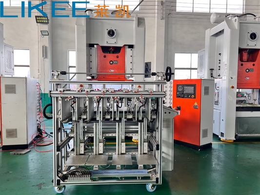 주문 완전 자동 알루미늄 엽 식품 컨테이너 기계 LIKEE T80 4 구멍 online manufacture
