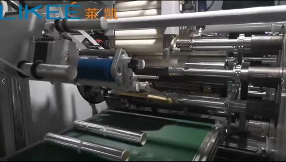 주문 LKWD-450 하우스 알루미늄 호일 되감기 자동 기계 (Schneider 센서 포함) online manufacture