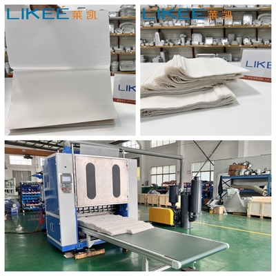 주문 LKWP980 팝업 왁스 종이 접는 기계 가정용 주방 요리 베이킹 트레이 종이 online manufacture