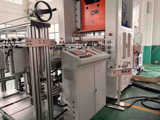 주문 LK-T80 알루미늄 호일 용기 기계 맞춤형 디자인 일회용 식품 고강도 online manufacture