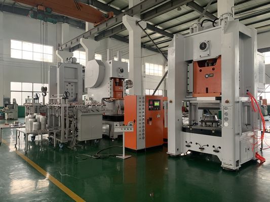 주문 LK-T80 식품 컨테이너 알루미늄 엽 펀칭 자동 시멘스 모터 제조 기계 online manufacture