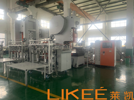 주문 63톤 알루미늄 필름 컨테이너 만드는 기계 냉장고 안전 정사각형 전체 크기의 바비큐 online manufacture