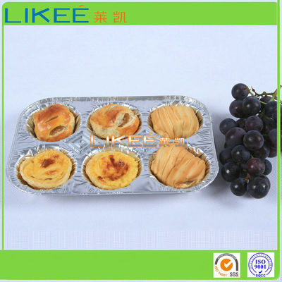 주문 주름 벽 660ml 일회용 알루미늄 호일 용기 경량 online manufacture