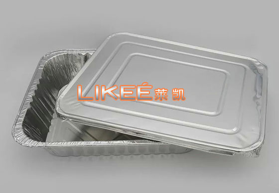 주문 패키지인 음식을 위한 0.030 밀리미터 버릴 수 있는 알루미늄 포일 식료품 용기 online manufacture