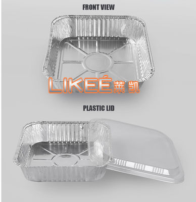 주문 명백한 LID와 바비큐 250 밀리람베르트 알루미늄 포일 식료품 용기 online manufacture