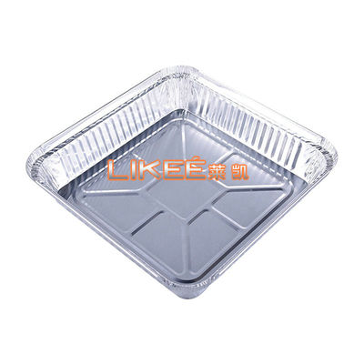 주문 구부러진 벽 750ml 알루미늄 엽기 식품 용기 online manufacture