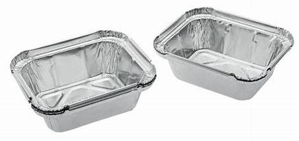 주문 9 인치 디저트 알루미늄 호일 식품 용기 도시락 0.250mm 간격 online manufacture