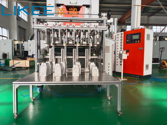 자동차 통제된 압축 공기식 알루미늄 포일 컨테이너 기계 높은 생산성