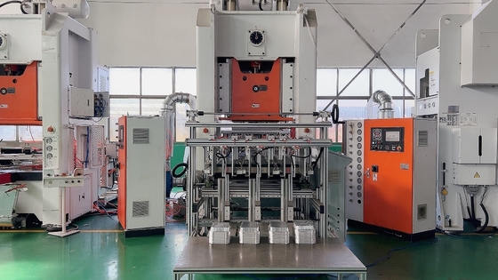 LK-T80 26KW 파워 슈나이더 전기 알루미늄 포일 판 만드는 프레스 기계