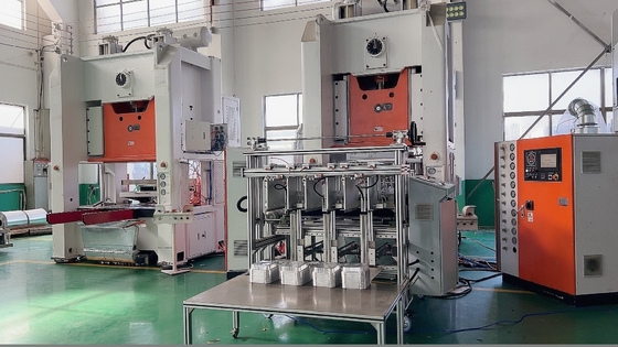 LK-T80 식품 용기 알루미늄 호일 펀칭기 Siemens 모터 제조 기계