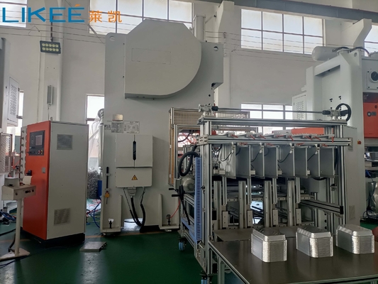 일본 미쓰비시 PLC 알루미늄 엽 컨테이너 제조 기계 ISO14001 인증