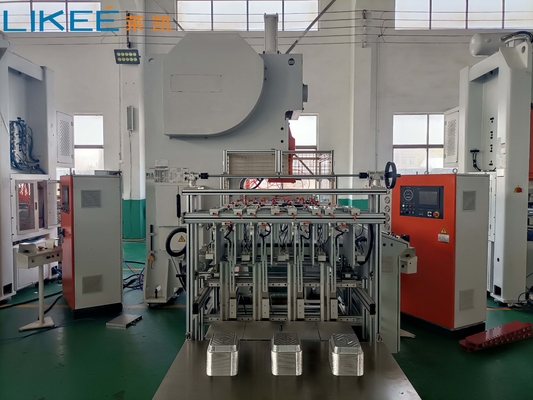 4 홀리 18.5KW 알루미늄 엽판 제조 기계 75 스트로크 / 분