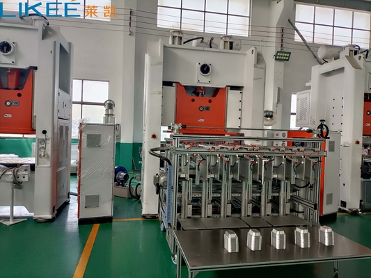 H 프레임 5~6 방법 미쓰비시 PLC 알루미늄 엽 트레이 만드는 기계
