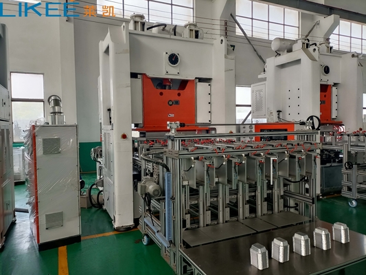 미쓰비시 전자 PLC 알루미늄 엽 컨테이너 생산 라인