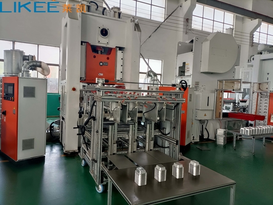 미쓰비시 PLC 알루미늄 엽 컨테이너 생산 라인 LK-T130
