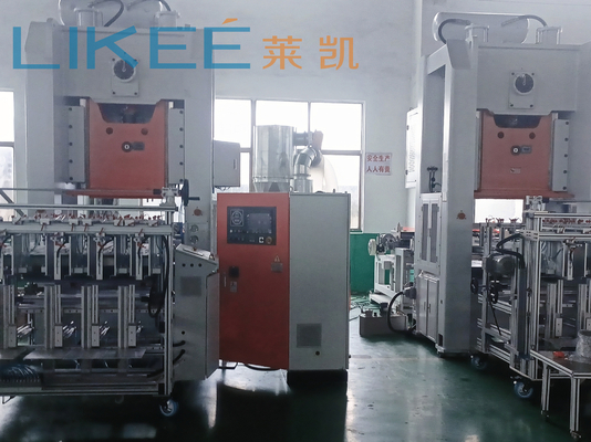 LK-T80 35-70 Strokes per Minute Mitsubishi PLC Aluminum Foil Container Making Machine