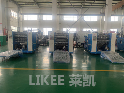 27KW V 모양 겹쳐진 팝업 알루미늄 엽지 연속 추출 기계