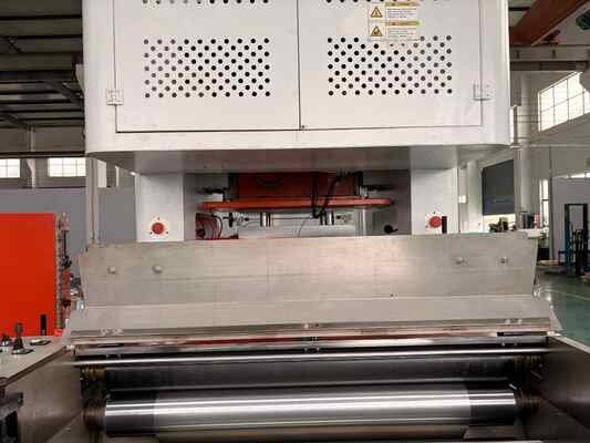 LK-T80 알루미늄 호일 용기 기계, 폐쇄형 오일 회로로 윤활유 절약